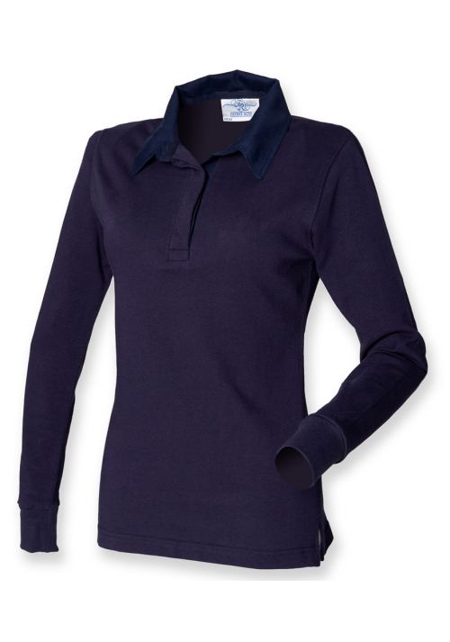 Front Row Ladies Classic Rugby Shirt myworkwear.co.uk