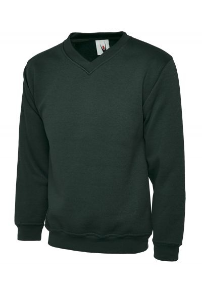 Uneek Premium V-Neck Sweatshirt