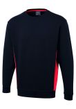 Uneek Two Tone Crew New Sweatshirt