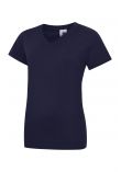 Uneek Ladies' Classic V Neck T Shirt