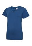 Uneek Ladies' Classic V Neck T Shirt