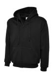 Uneek Adults Classic Full Zip Hooded Sweatshirt