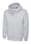 Uneek Adults Classic Full Zip Hooded Sweatshirt