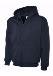 Uneek Adults Classic Full Zip Hooded Sweatshirt