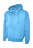Uneek Adults Classic Full Zip Hooded Sweatshirt