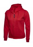 Uneek Ladies' Classic Full Zip Hooded Sweatshirt