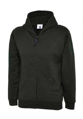 Uneek Children's Classic Full Zip Hooded Sweatshirt