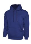 Uneek Contrast Hooded Sweatshirt