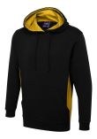 Uneek Two Tone Hooded Sweatshirt