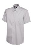 Uneek Men's Pinpoint Oxford Half Sleeve Shirt