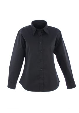 Uneek Ladies' Pinpoint Oxford Full Sleeve Shirt