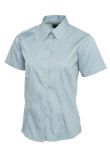 Uneek Ladies' Pinpoint Oxford Half Sleeve Shirt