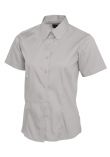 Uneek Ladies' Pinpoint Oxford Half Sleeve Shirt