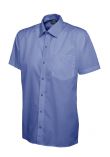Uneek Men's Poplin Half Sleeve Shirt