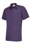 Uneek Men's Poplin Half Sleeve Shirt