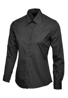 Uneek Ladies' Poplin Full Sleeve Shirt