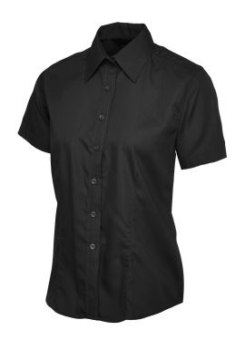 Uneek Ladies' Poplin Half Sleeve Shirt