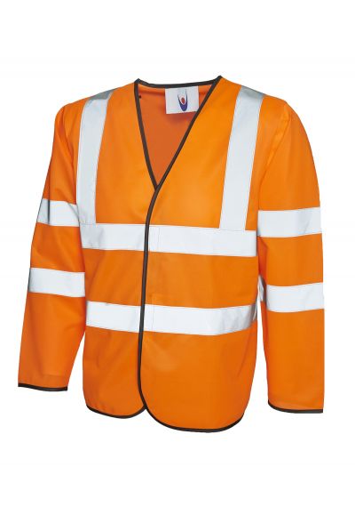 Uneek Long Sleeve Safety Waist Coat