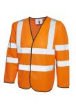 Uneek Long Sleeve Safety Waist Coat