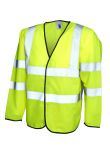 Uneek Long Sleeve Safety Waist Coat