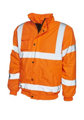 Uneek High Visibility Bomber Jacket