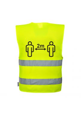 Portwest Hi-Vis Social Distancing Vest 2m