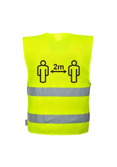 Portwest Hi-Vis Social Distancing Vest 2m