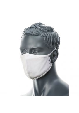 Portwest 2-Ply Anti-Microbial Fabric Face Mask (Pack of 25)