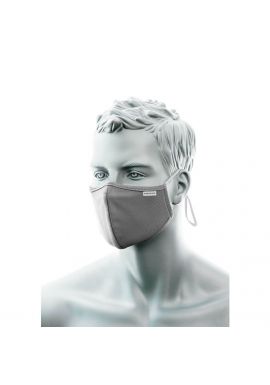 Portwest 3-Ply Anti-Microbial Fabric Face Mask with Nose Band (Pack of 25)