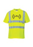 Portwest Social Distance Hi-Vis T-Shirt