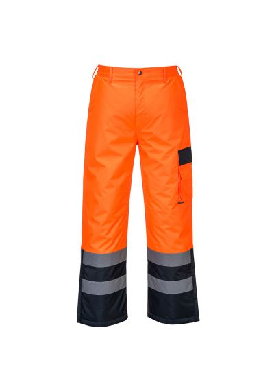 Portwest Hi-Vis Contrast Trouser - Lined