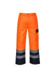 Portwest Hi-Vis Contrast Trouser - Lined