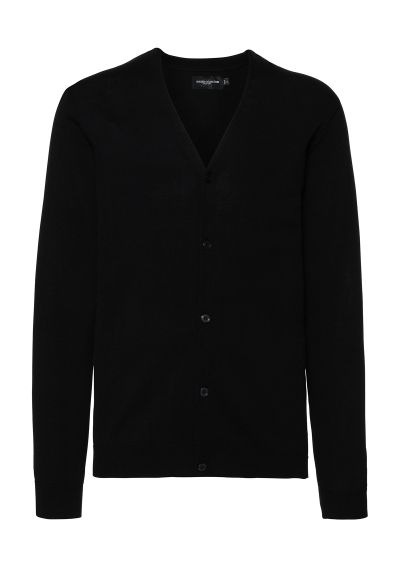 Russell Collection V-neck knitted cardigan