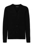 Russell Collection V-neck knitted cardigan