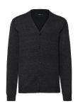 Russell Collection V-neck knitted cardigan