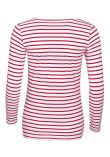 SOL'S Ladies Marine Long Sleeve Striped T-Shirt
