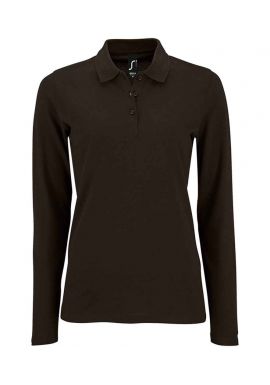 SOL'S Ladies Perfect Long Sleeve Piqué Polo Shirt