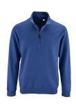 SOL'S Stan Contrast Zip Neck Sweatshirt