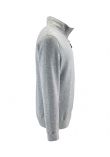 SOL'S Stan Contrast Zip Neck Sweatshirt