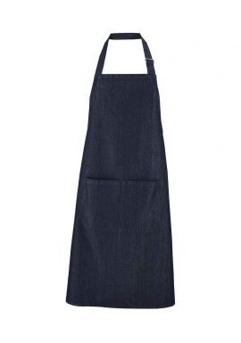 SOL'S Grant Denim Bib Apron with Pocket