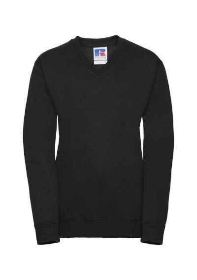 Russell Schoolgear Kids V Neck Sweatshirt