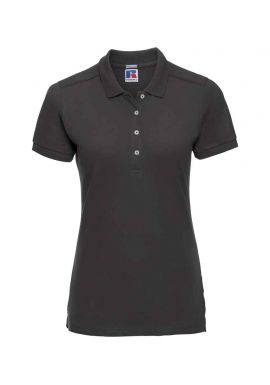 Russell Ladies Stretch Piqué Polo Shirt