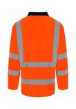 Pro RTX High Visibility Long Sleeve Polo Shirt