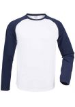 SF Men Long Sleeve Baseball T-Shirt