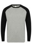 SF Men Long Sleeve Baseball T-Shirt