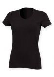 SF Ladies Feel Good Stretch V Neck T-Shirt