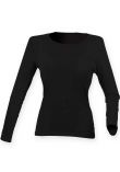 SF Ladies Feel Good Long Sleeve Stretch T-Shirt