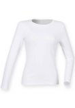SF Ladies Feel Good Long Sleeve Stretch T-Shirt