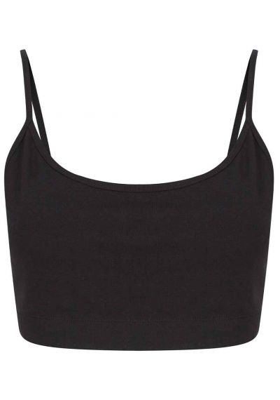 SF Ladies Sustainable Cropped Cami Vest Top
