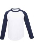SF Minni Kids Long Sleeve Baseball T-Shirt